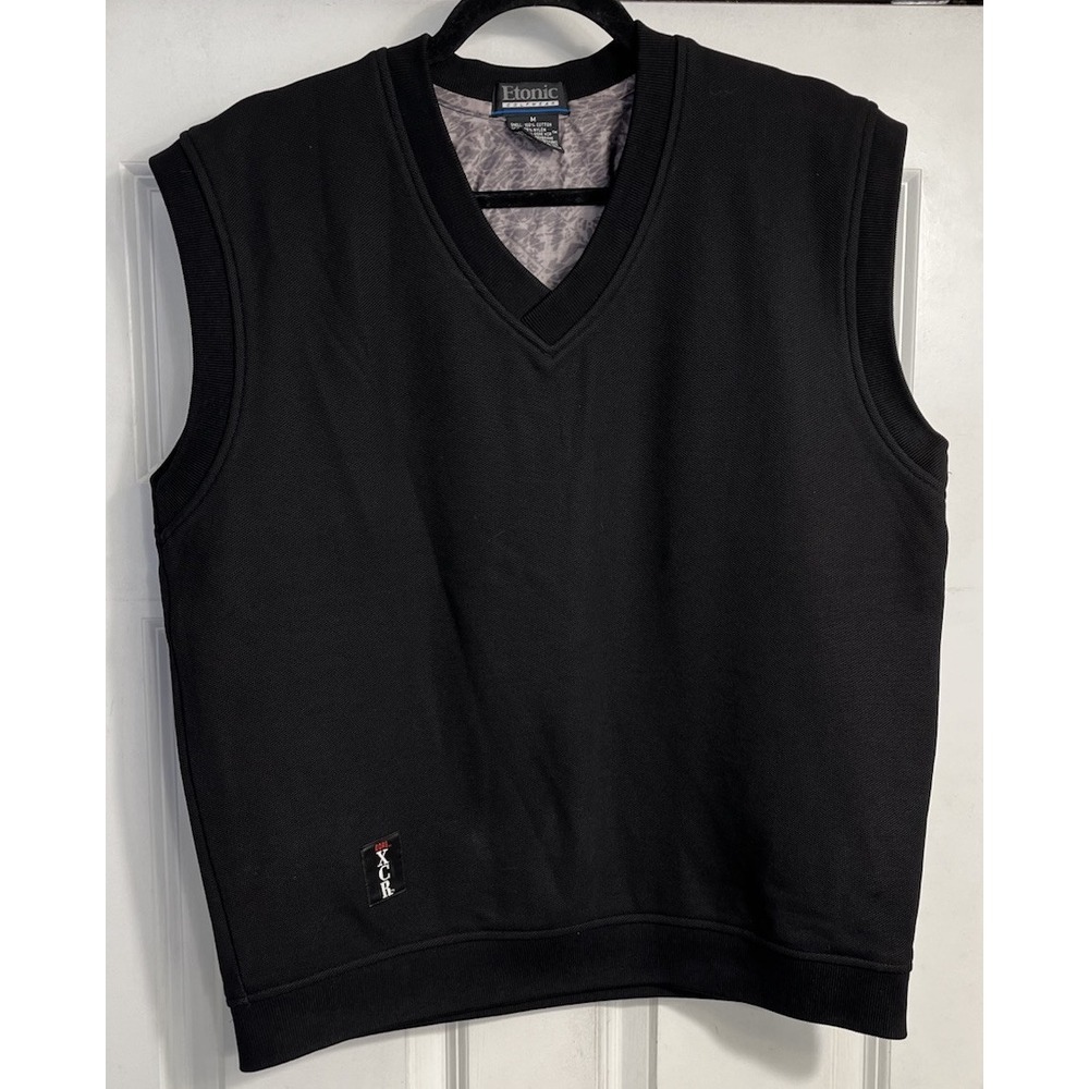 VINTAGE 90S ETONIC GOLFWEAR GORE-TEX XCR VEST SIZE Medium Black